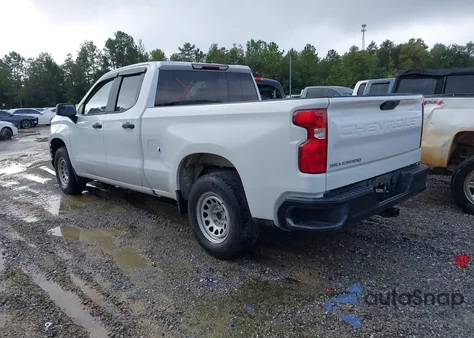 2019 Chevrolet Silverado 1500 Work Truck z USA, uszkodzony, nr VIN 1GCRWAEF5KZ254679